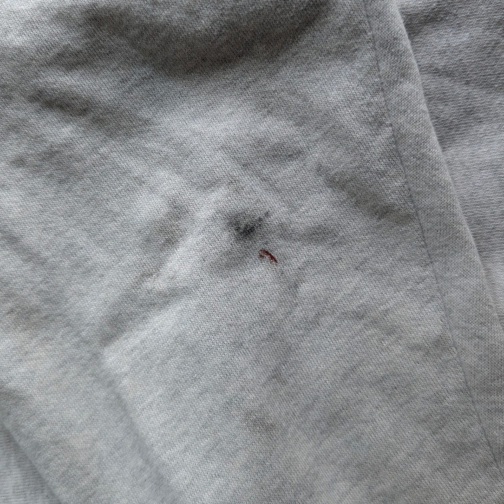 Pepsi Logo Vintage Hoodie Mens 2X Heather Gray Vintage Style Graphic Sweatshirt - Picture 7 of 9